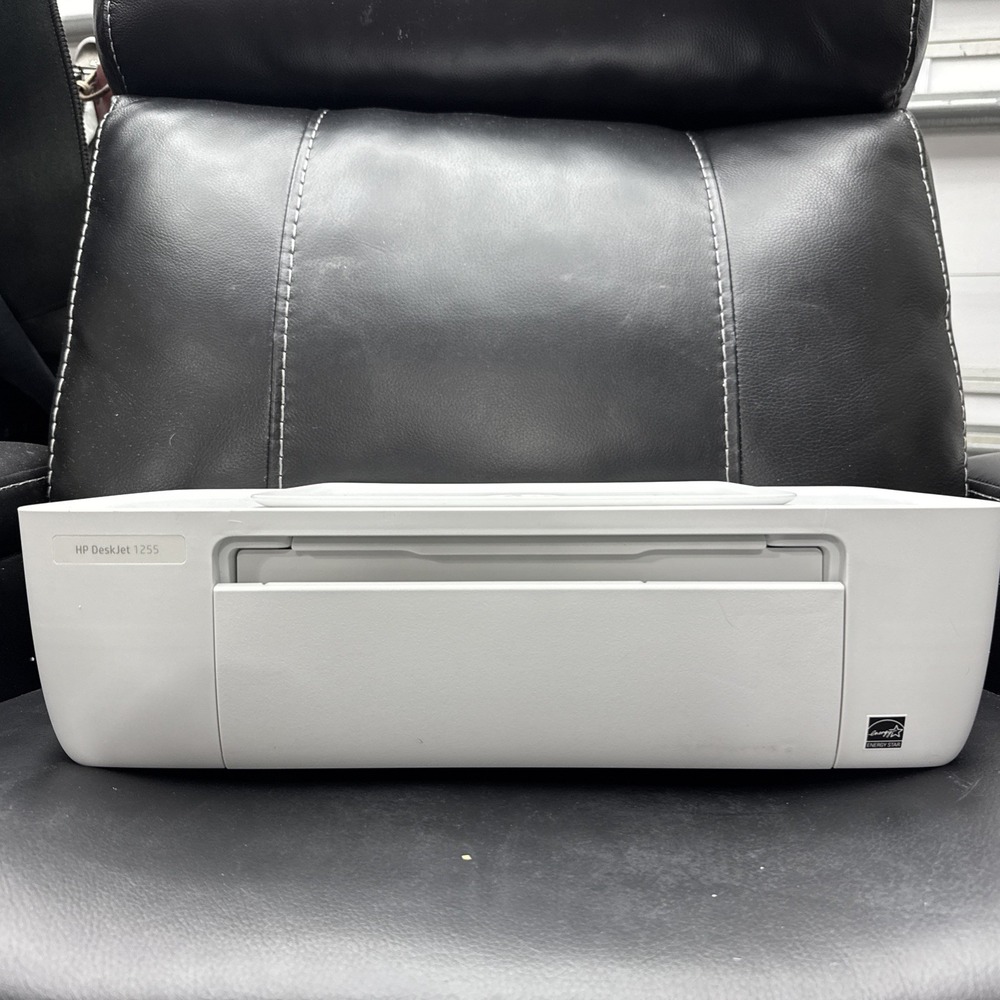 HP Deskjet 1255 Color Printer with Power Cord Untested